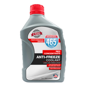 465 Lubricants COOLANT CONCENTRATE Red
