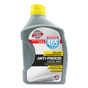 465 Lubricants COOLANT CONCENTRATE Yellow