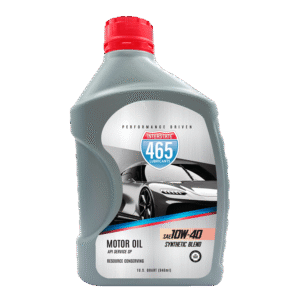 465 Lubricants Engine Oil 10W40 Synthetic Blend