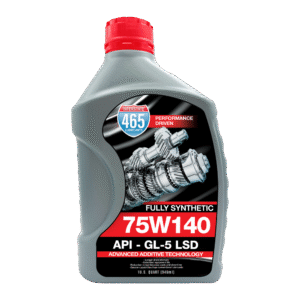 465 Lubricants Fully Synthetic Gear Oil 75W140